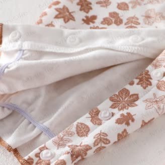 Baby Maple Leaf/Flower Romper - image 6