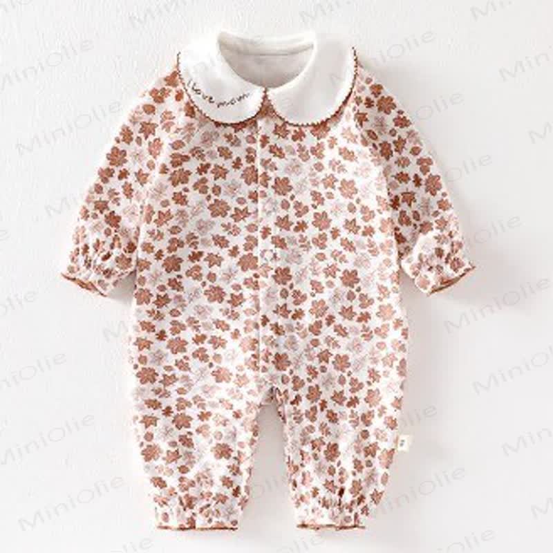 Baby Maple Leaf/Flower Romper - Maple Leaf - 18-24M - image 3