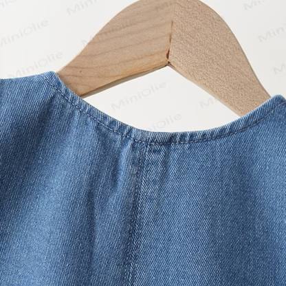 Baby Toddler Blue Jean Overalls - image 8