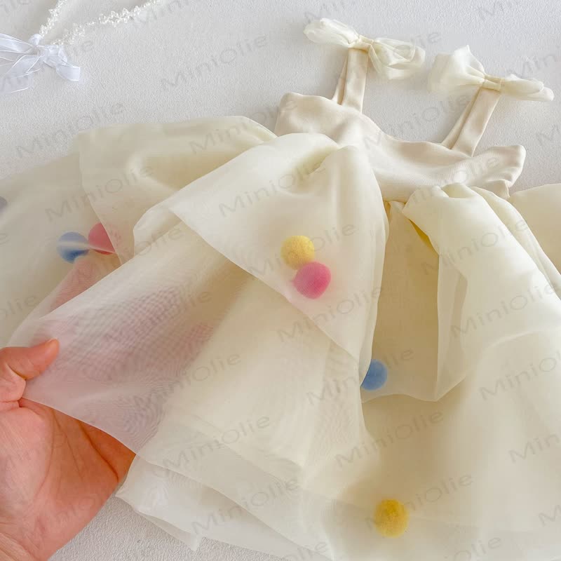 Baby Toddler Girl Bowknot Mesh Dress - image 6