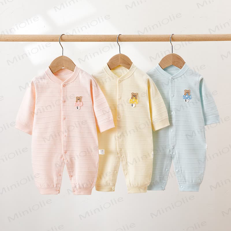 Baby Mushroom All-cotton Romper - image 1