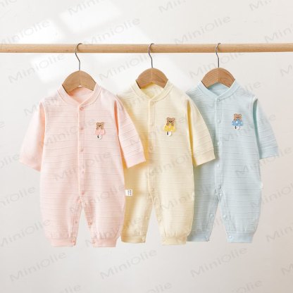 Baby Mushroom All-cotton Romper - image 1