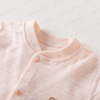 Baby Mushroom All-cotton Romper - image 4