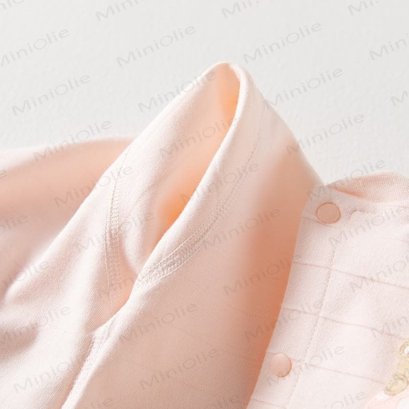 Baby Mushroom All-cotton Romper - image 10