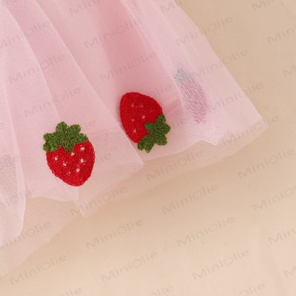 Baby Girl Sweet Flying Sleeveless Mesh Dress - image 23