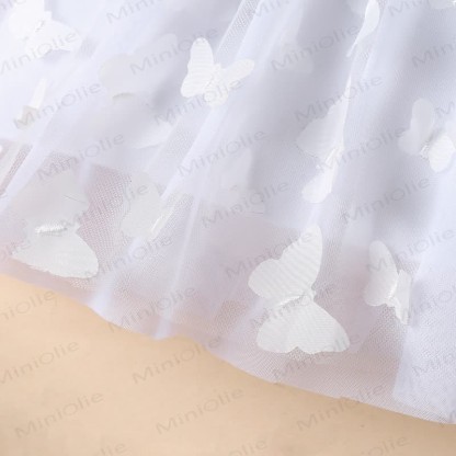 Baby Girl Sweet Flying Sleeveless Mesh Dress - image 27