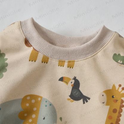 Baby Beige Zoo 2-piece Set - image 5