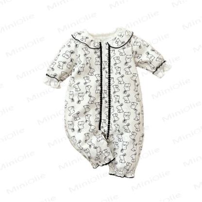 Baby Girl Rabbit Romper - image 5