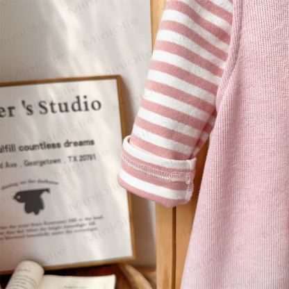 Baby Rabbit Overalls and Striped Tee Set - image 5