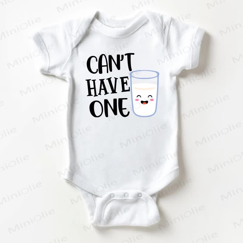 CAN'T HAVE ONE Baby Twin White Bodysuit - White - 18-24M - image 1