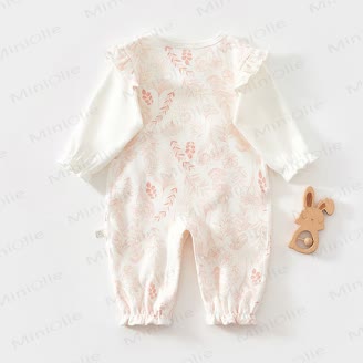 Baby Newborn 3D Flower Kimono Romper - image 2