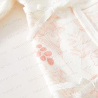 Baby Newborn 3D Flower Kimono Romper - image 5