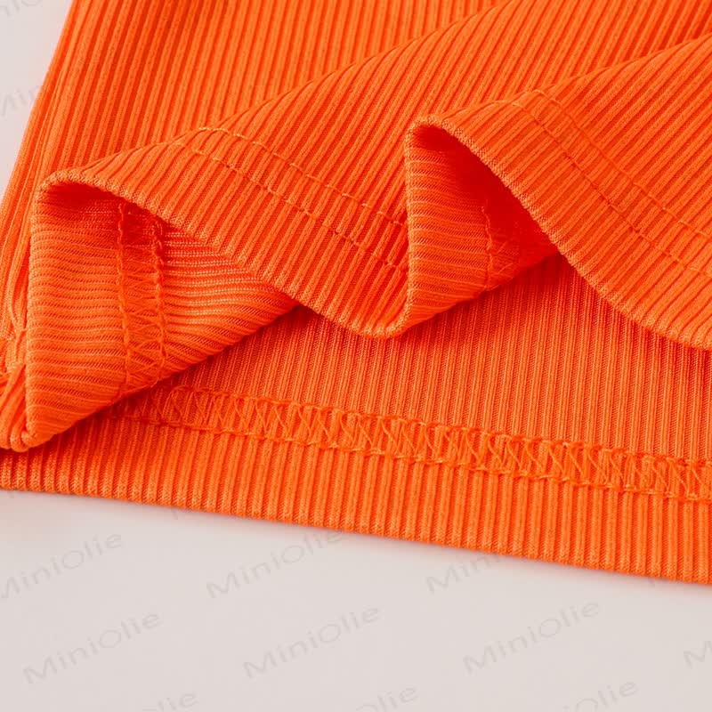 Baby Girl Bow Stripe Rib 2-piece Set - image 14