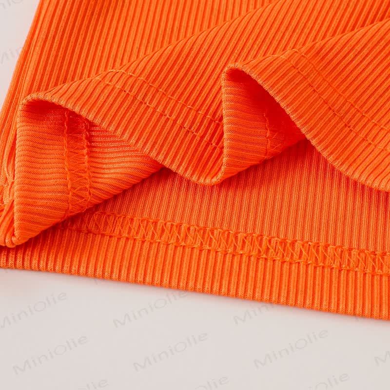 Baby Girl Bow Stripe Rib 2-piece Set - image 14