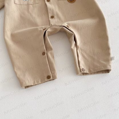 Baby Leopard Romper/Jacket/Overalls - image 5