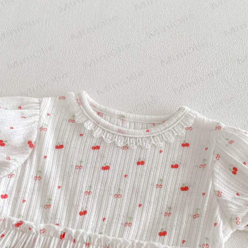 Baby Toddler Girl Sweet Rib 2-piece Set - image 9