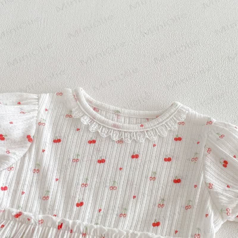 Baby Toddler Girl Sweet Rib 2-piece Set - image 9