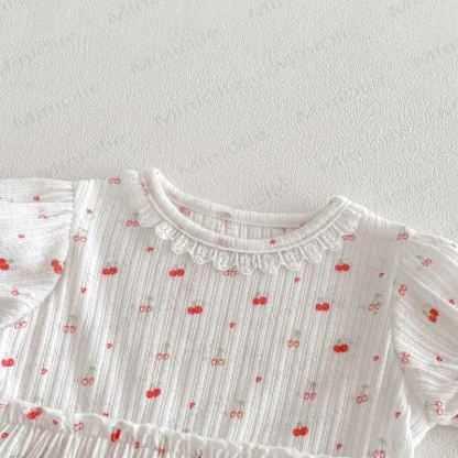 Baby Toddler Girl Sweet Rib 2-piece Set - image 9