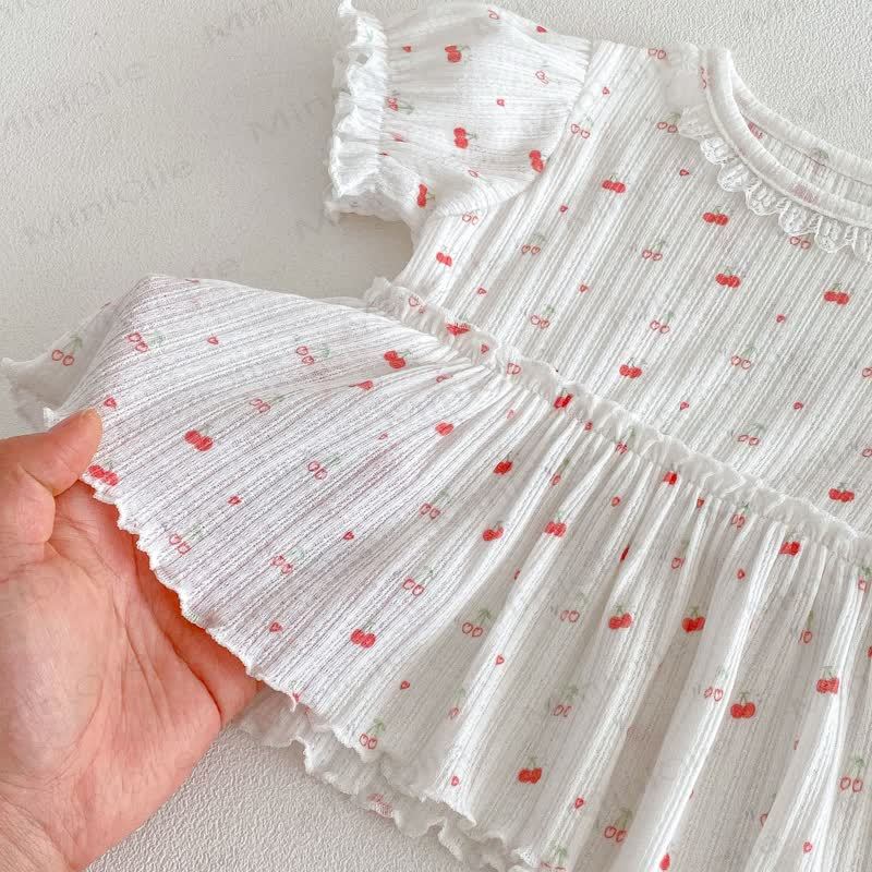 Baby Toddler Girl Sweet Rib 2-piece Set - image 12