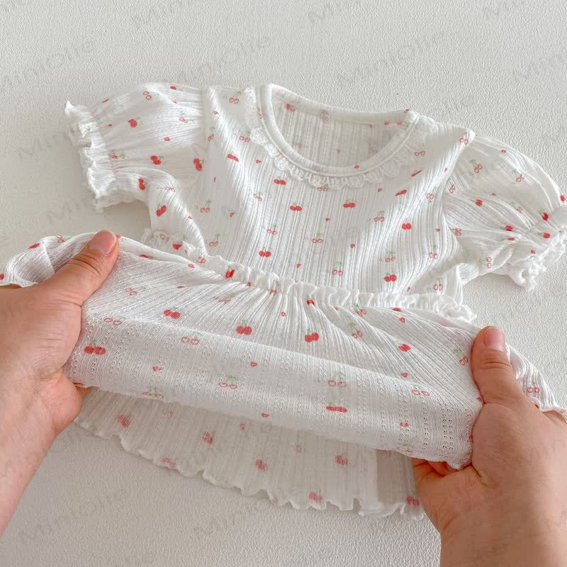 Baby Toddler Girl Sweet Rib 2-piece Set - image 13