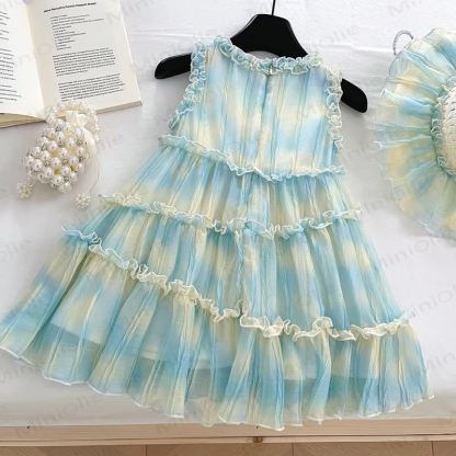 Toddler Kid Girl Bow Sleeveless Dress - image 2