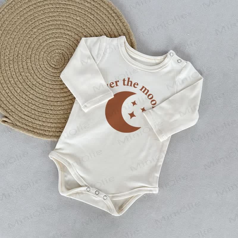 OVER THE MOON Baby White Bodysuit - White - 18-24M - image 1