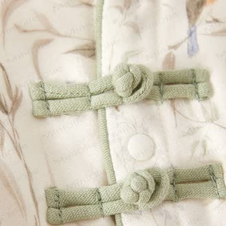 Baby Floral Romper (Without Heaband) - image 2