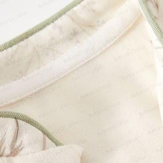 Baby Floral Romper (Without Heaband) - image 3