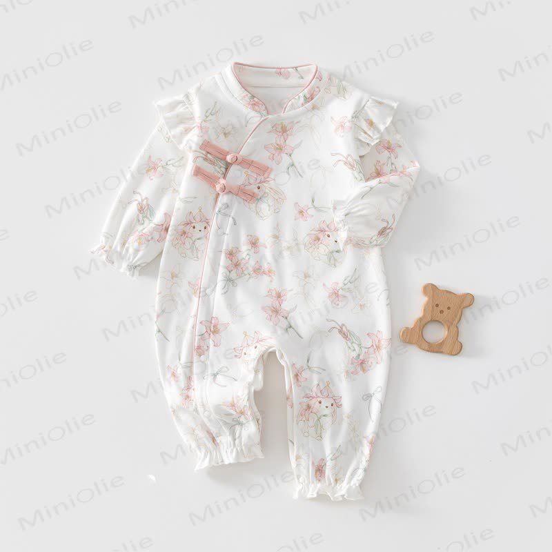 Baby Rabbit Pink Romper - Pink - 18-24M - image 1