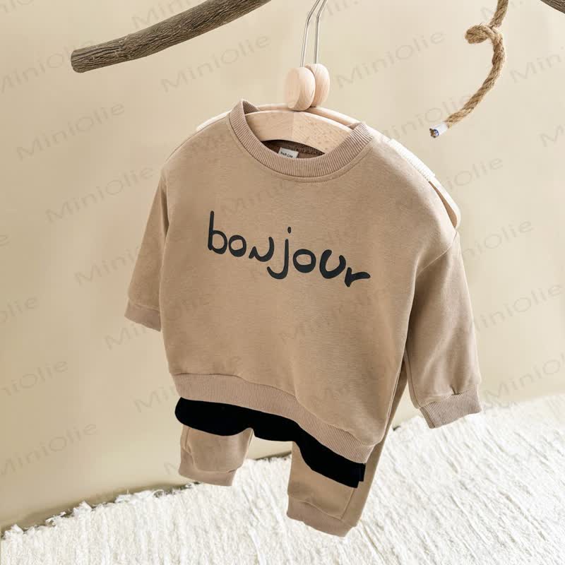 BONJOUR Baby Boy Fake 2-piece Set - Camel - 4Y - image 4
