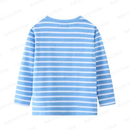 Toddler Dinosaur Blue Tee - image 4