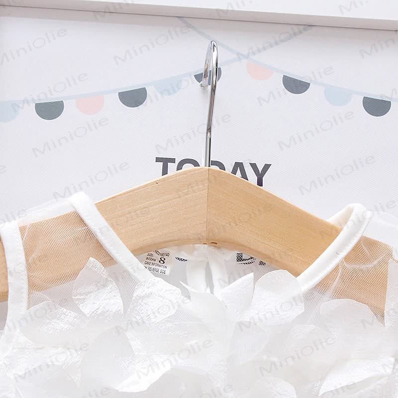 Baby Toddler Girl Sweet Flower Mesh Sleeveless Dress - image 4