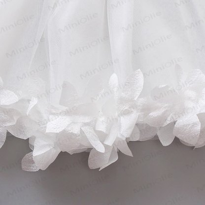 Baby Toddler Girl Sweet Flower Mesh Sleeveless Dress - image 6