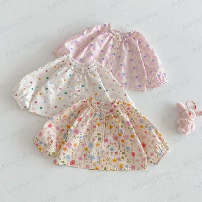 Baby Toddler Rabbit/Flower/Bow Shirt - image 2