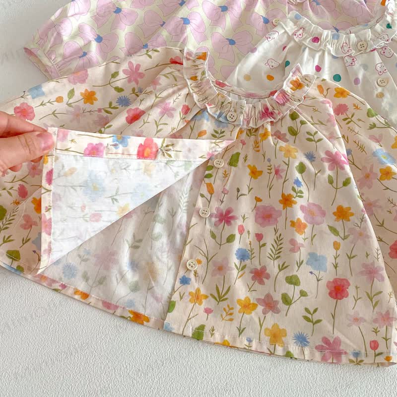 Baby Toddler Rabbit/Flower/Bow Shirt - image 9