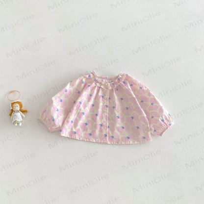 Baby Toddler Rabbit/Flower/Bow Shirt - Bow - 5-7T - image 5