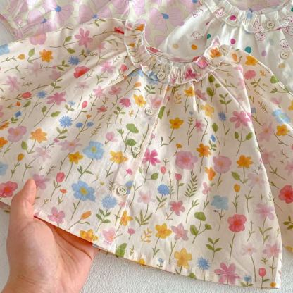 Baby Toddler Rabbit/Flower/Bow Shirt - image 10