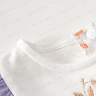 Baby Strawberry Swallow Romper - image 2