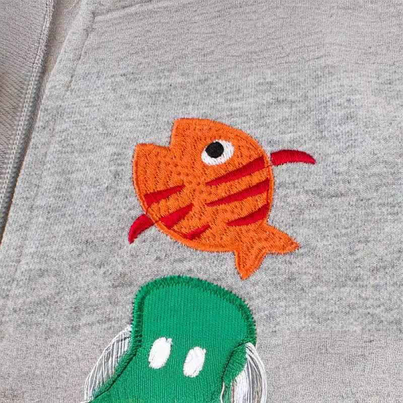 Toddler Crocodile Zip Hoodie - image 5