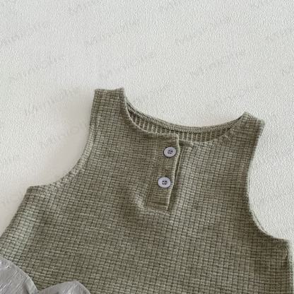 Baby Toddler Girl Solid Color Lace Tank Top & Pants/Top - image 8