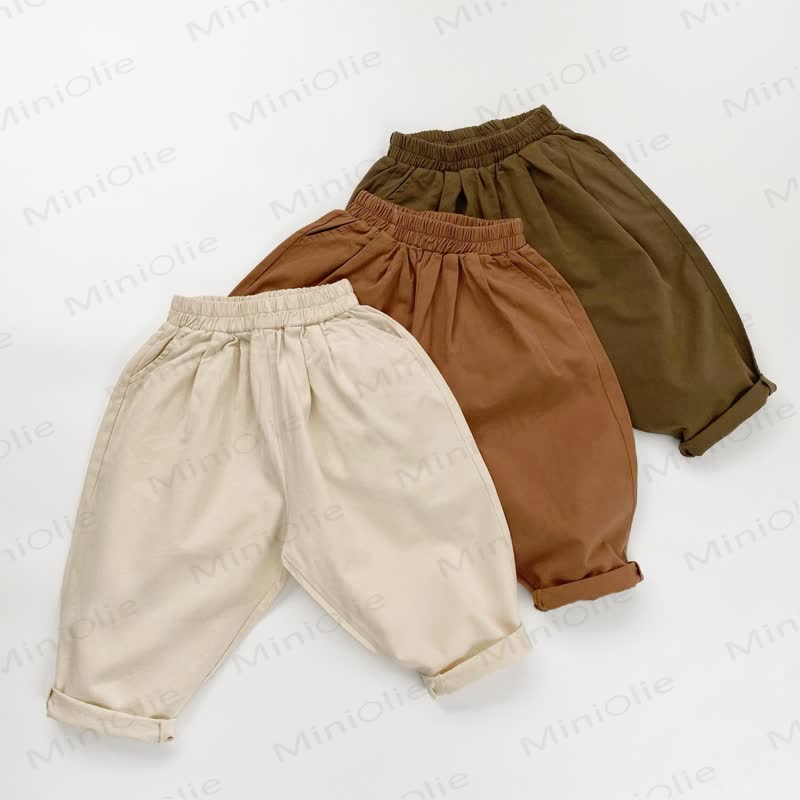 Toddler Solid Color Pants  - image 1