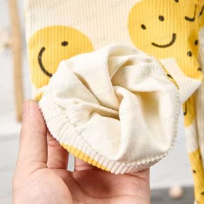 Baby Toddler Smiley Apricot Overalls - image 6