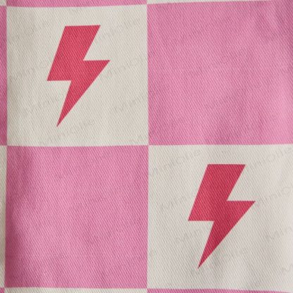 Baby Toddler Pink Checkerboard Lightning Overalls - image 5