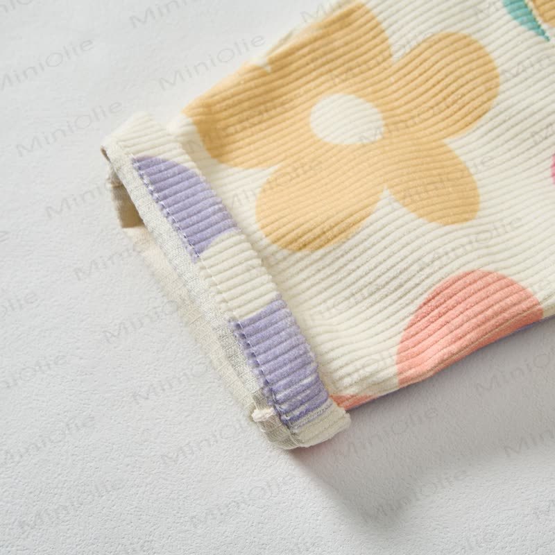 Baby Toddler Colorful Flowers Pants - image 3