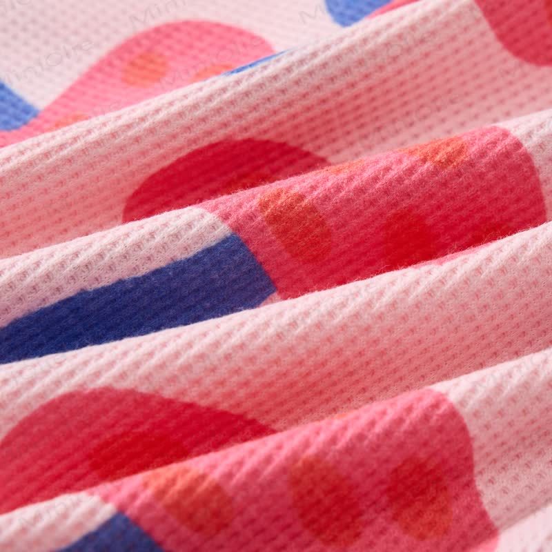 Baby Toddler Girl Mushroom Pink Sweatshirt 2-piece Set - image 7