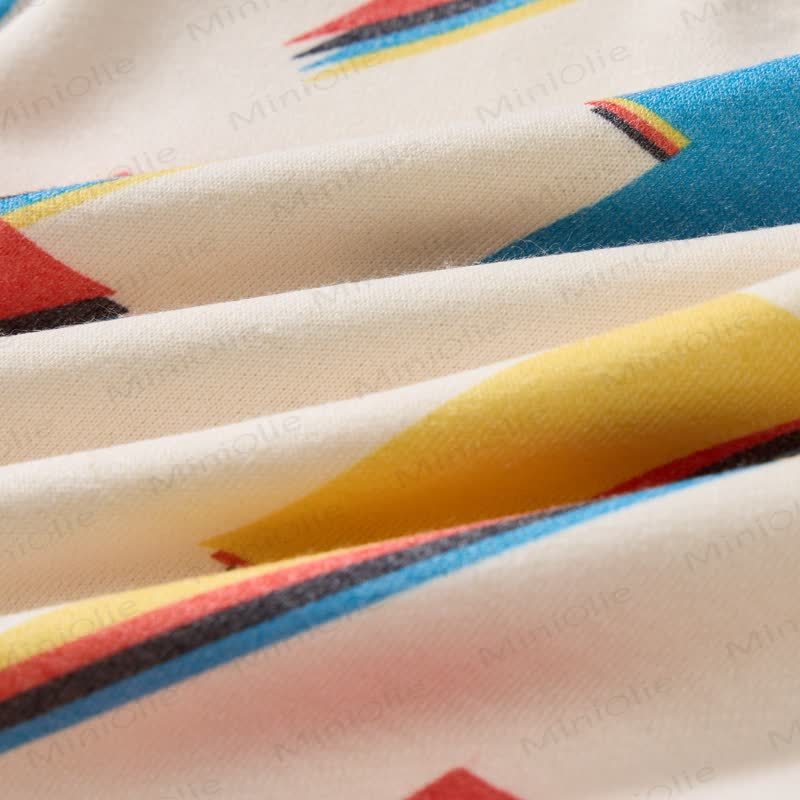 Baby Toddler Colored Lightning Waffle 2-piece Beige Set - image 6