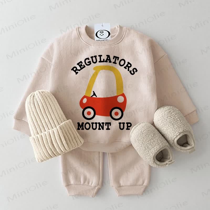 REGULATORS MOUNT UP Baby Car 2-piece Beige Set - Beige - 2-3T - image 1