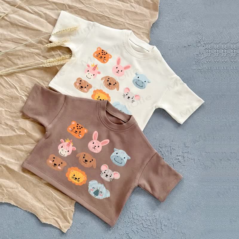 Baby Animal Summer Casual T-Shirt - image 1