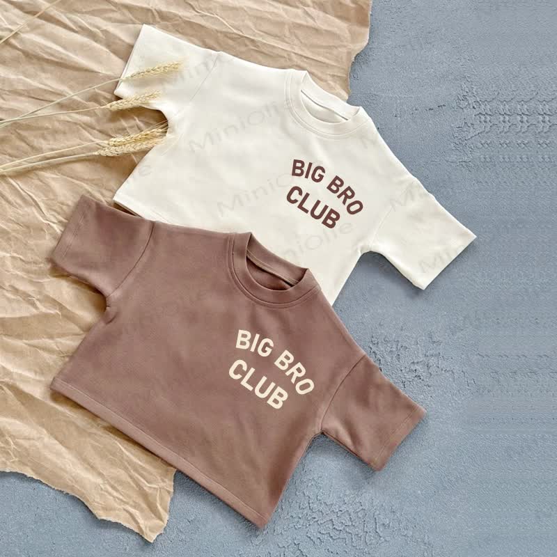 BIG BRO CLUB Baby Summer Casual T-Shirt - image 1