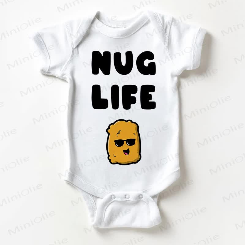 NUG LIFE Baby White Bodysuit - White - 18-24M - image 1